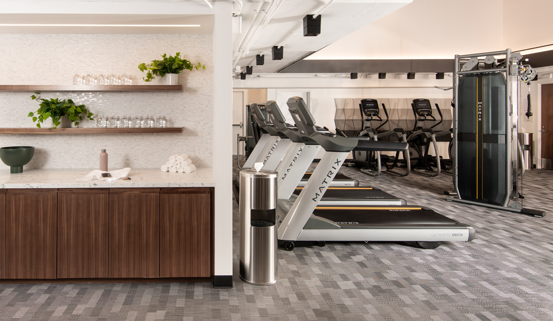 Fitness Center at the Victor Building