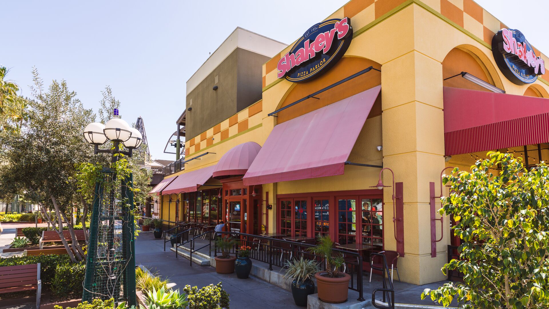 View of Chula Vista restaurant and outdoor seating