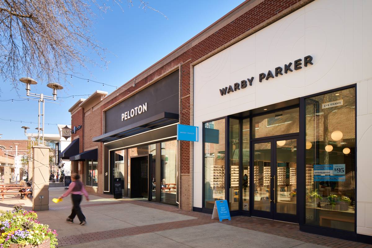 Warby Parker storefront