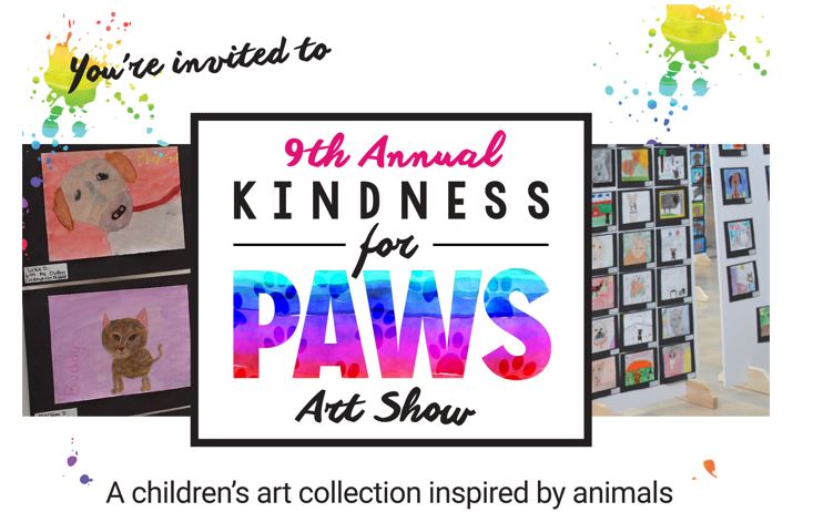 Maryland SPCA's 9th Annual Kindness for Paws Art Show