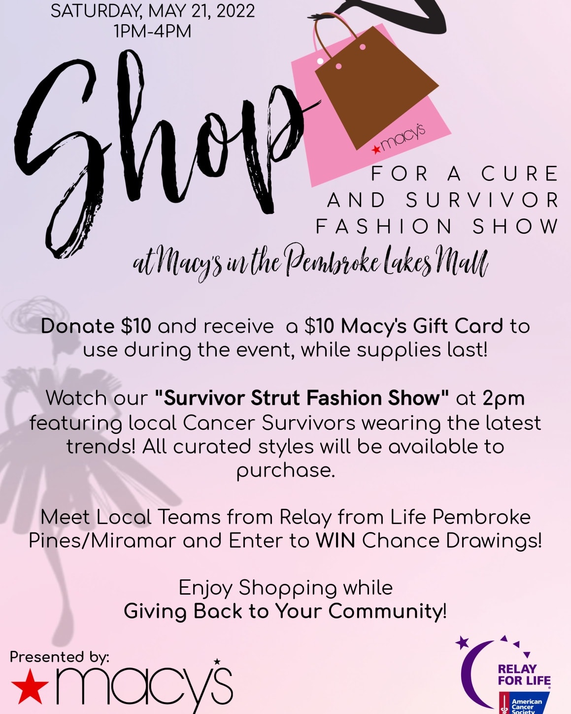 Relay for Life and Macy's - Shop for a Cure