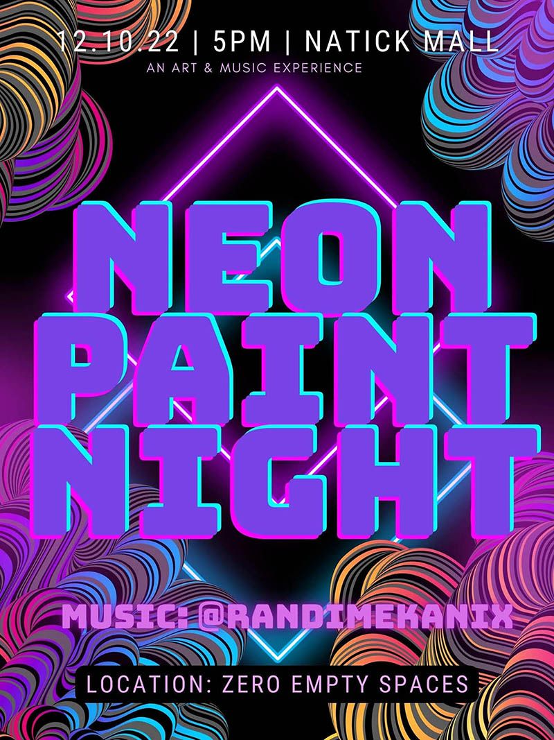 Art Event - Neon Paint Night
