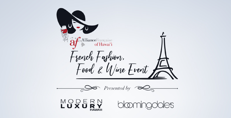 Alliance Francaise of Hawaii French Fashion Food Wine Event Bloomingdale's