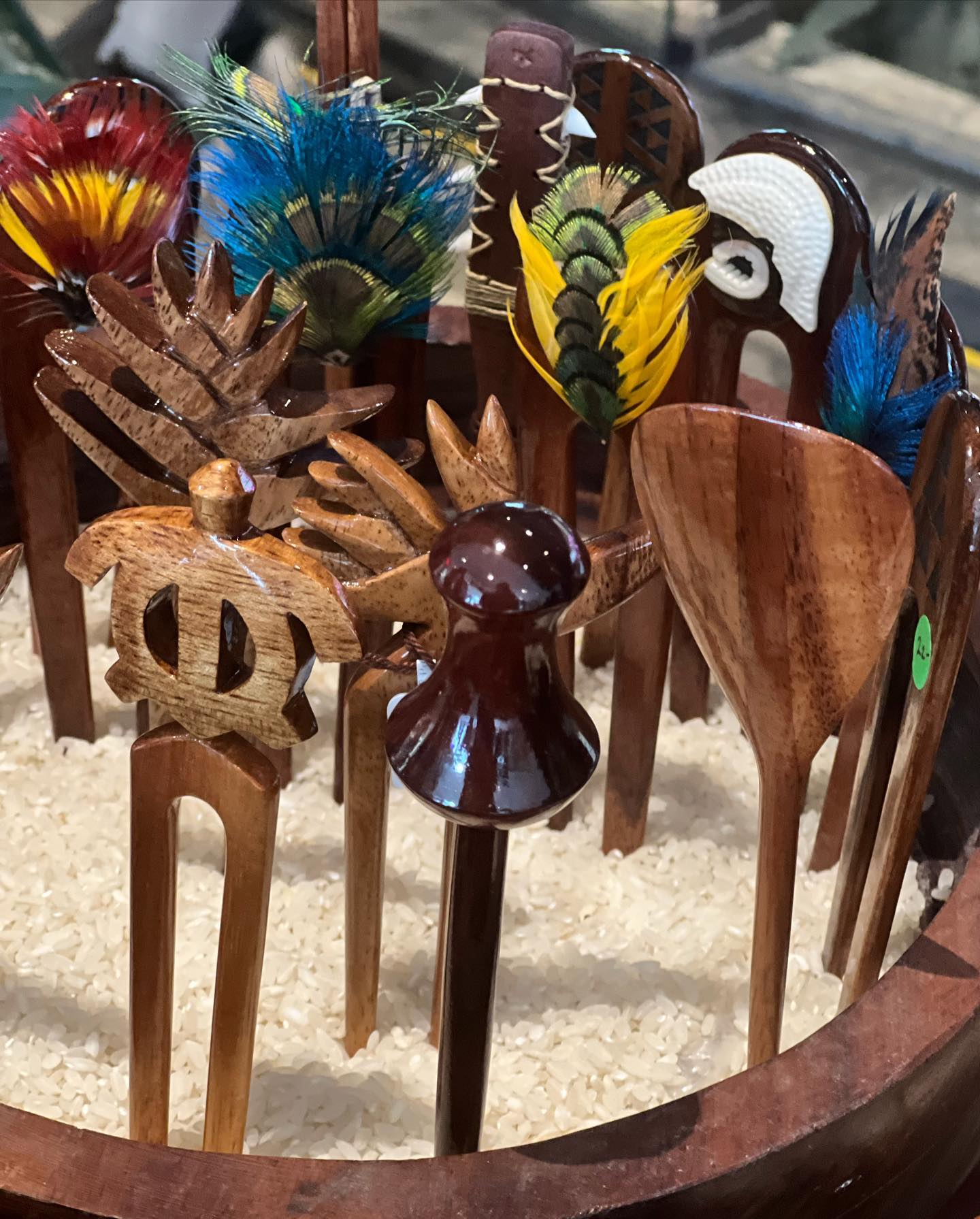 Hawaiian Accessories display