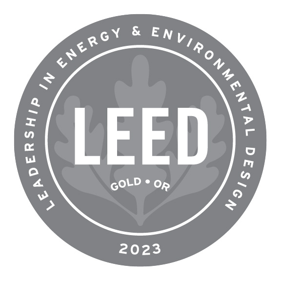 2023: LEED® O+M Existing Buildings Gold