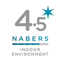4.5 Star NABERS Indoor Environment Quality rating