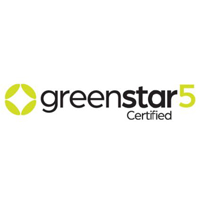 5.0 Star Green Star – As Built rating
