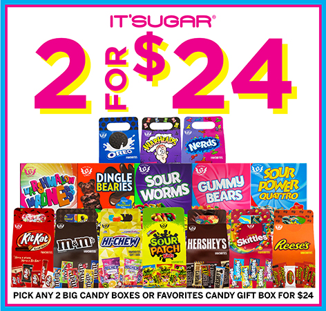 Pick 2 For $24 from It'sugar