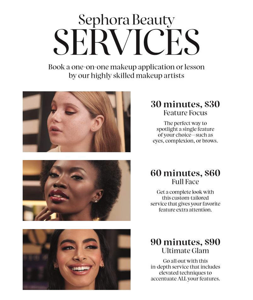 Beauty Services from Sephora                                 