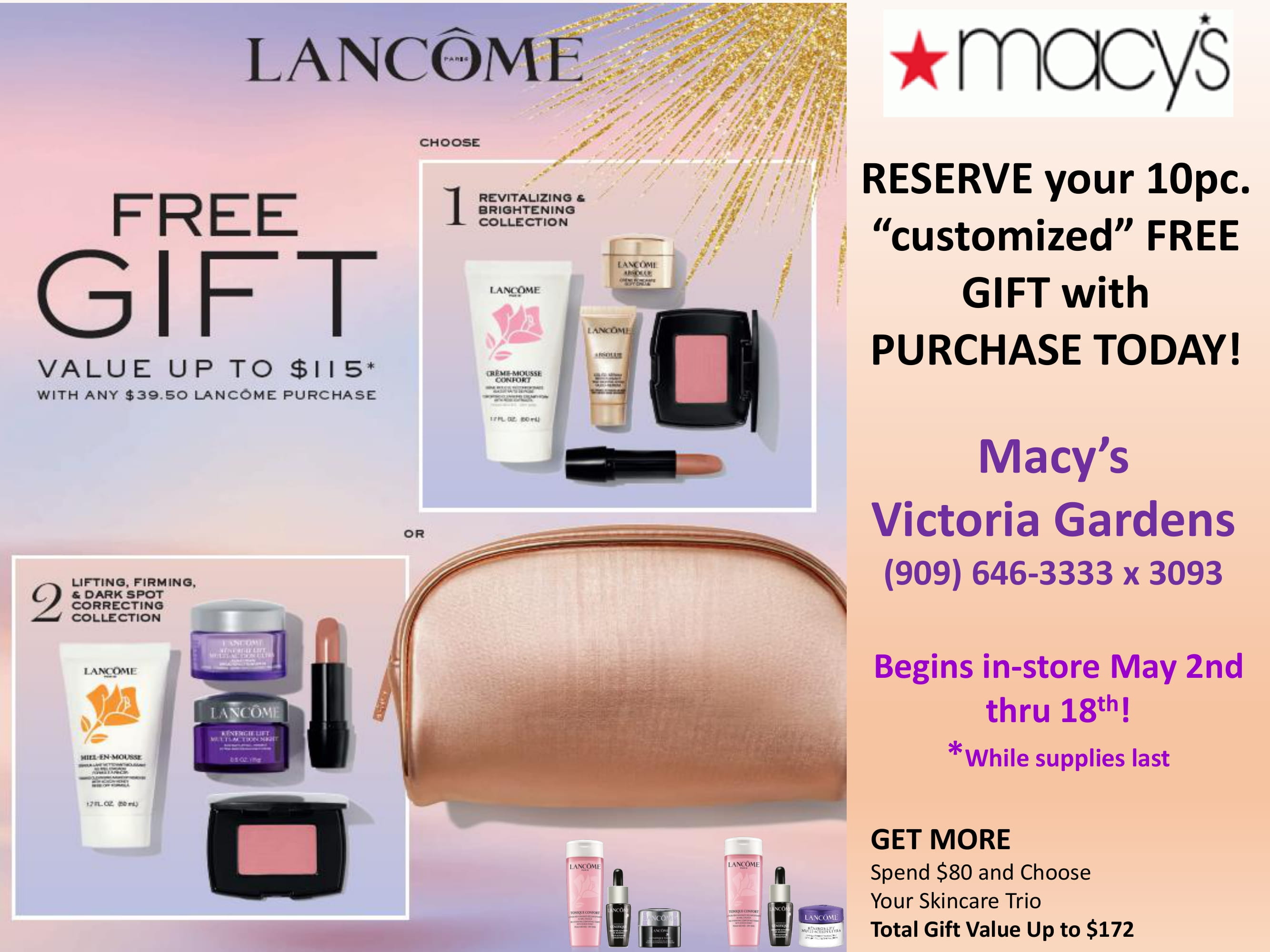 Lancome Event for Macy's from macy's