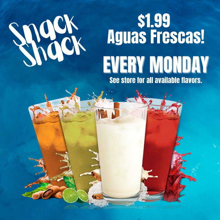 $1.99 Agua Fresca from Snack Shack