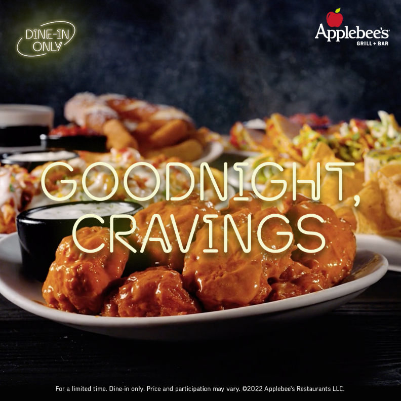 Half-Price Late Night Appetizers from Applebee's