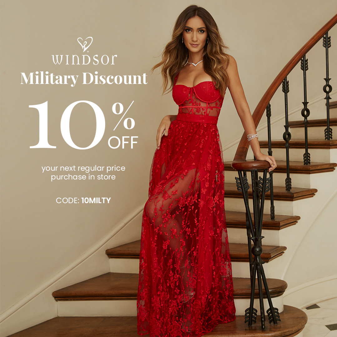 Military Discount from Windsor