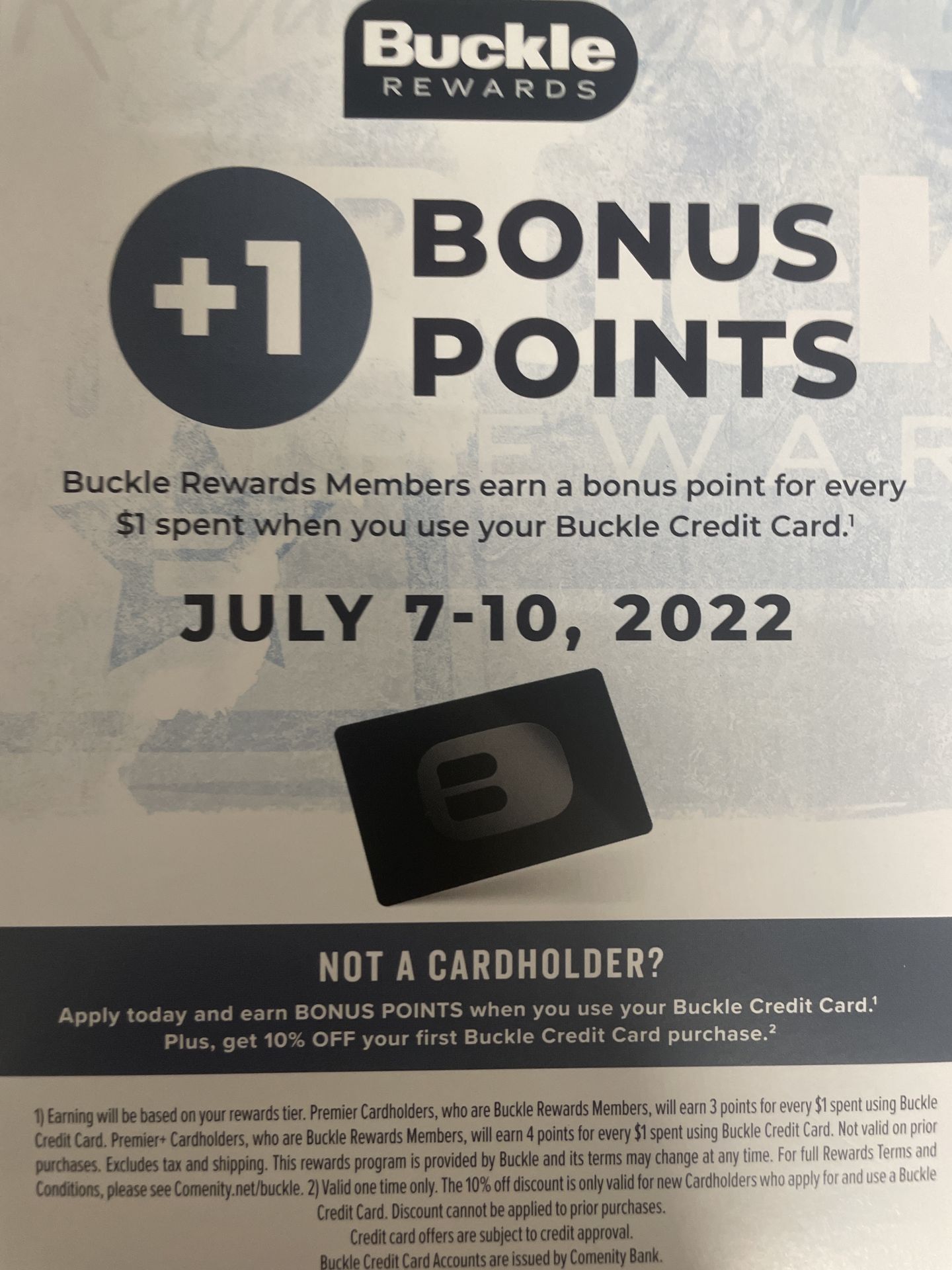 Annual Guest Giveback Event from Buckle