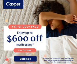 4th of July Sale from Casper