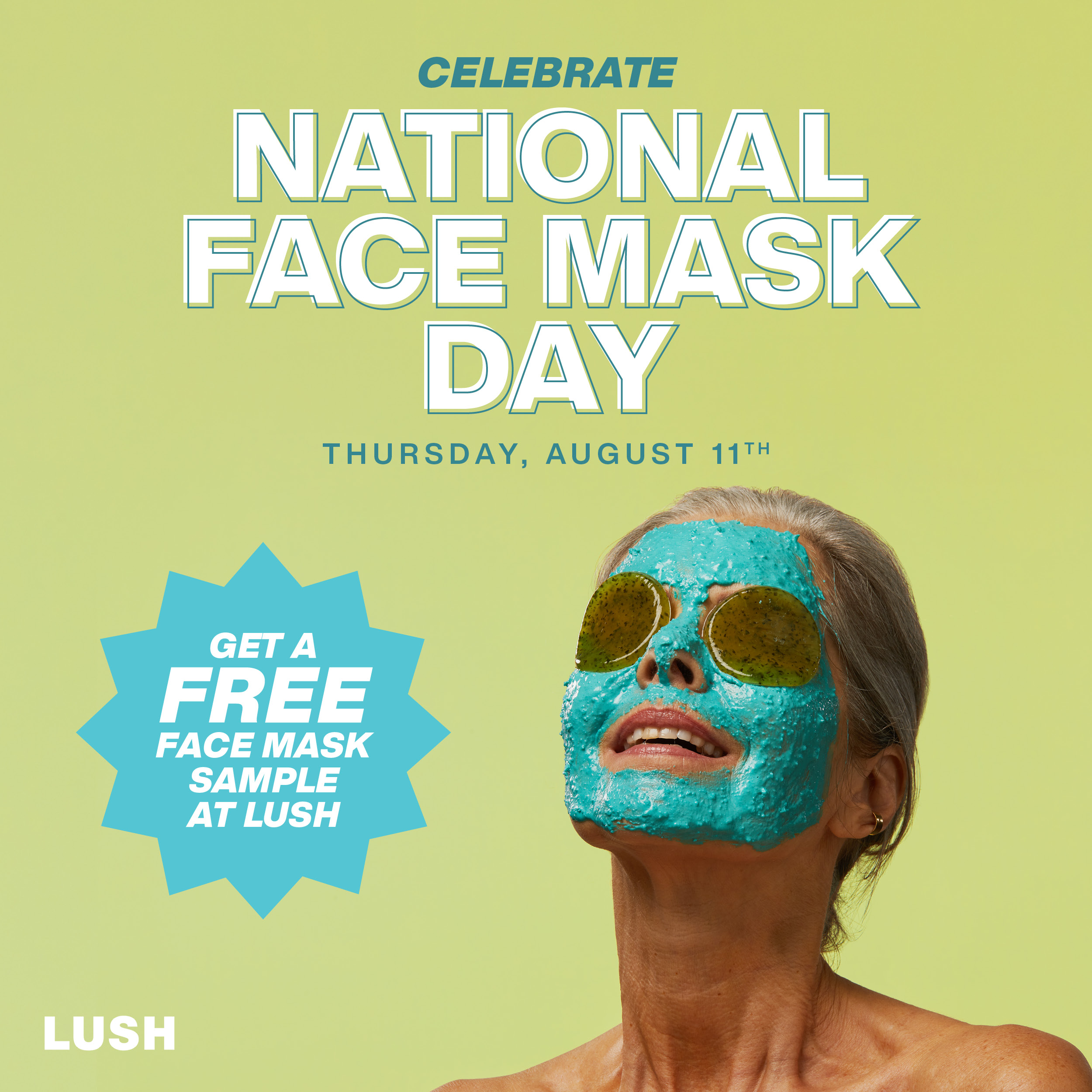 Get a FREE FACE MASK from LUSH