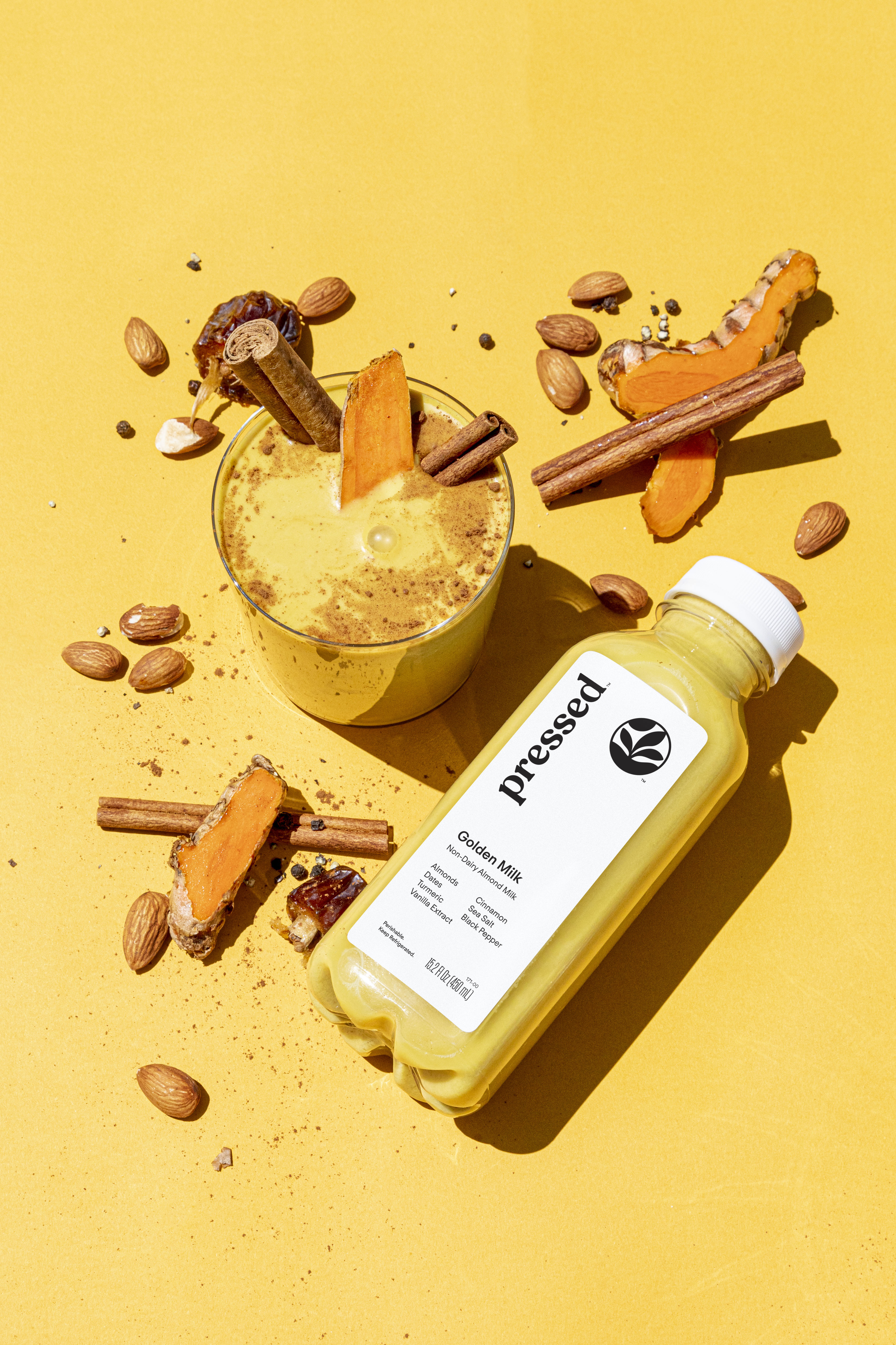 Golden Milk Launch from Pressed