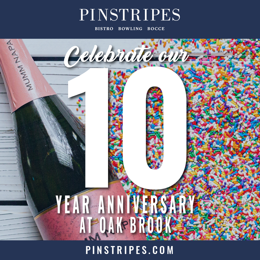 Celebrate 10 Years from Pinstripes