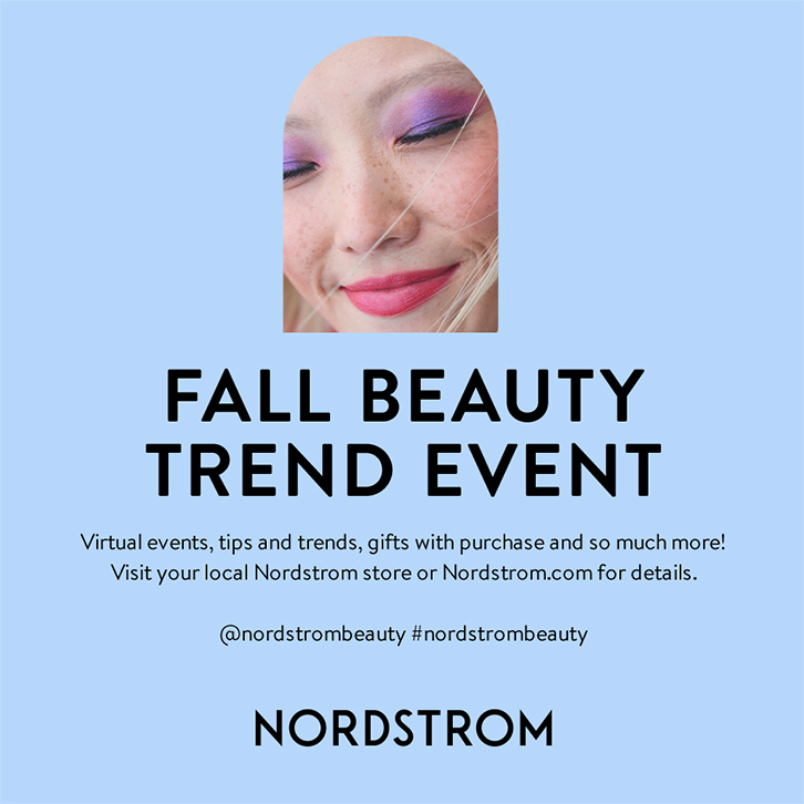 FALL BEAUTY TREND EVENT from Nordstrom