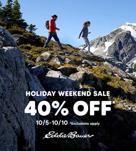 Holiday Weekend Sale from Eddie Bauer