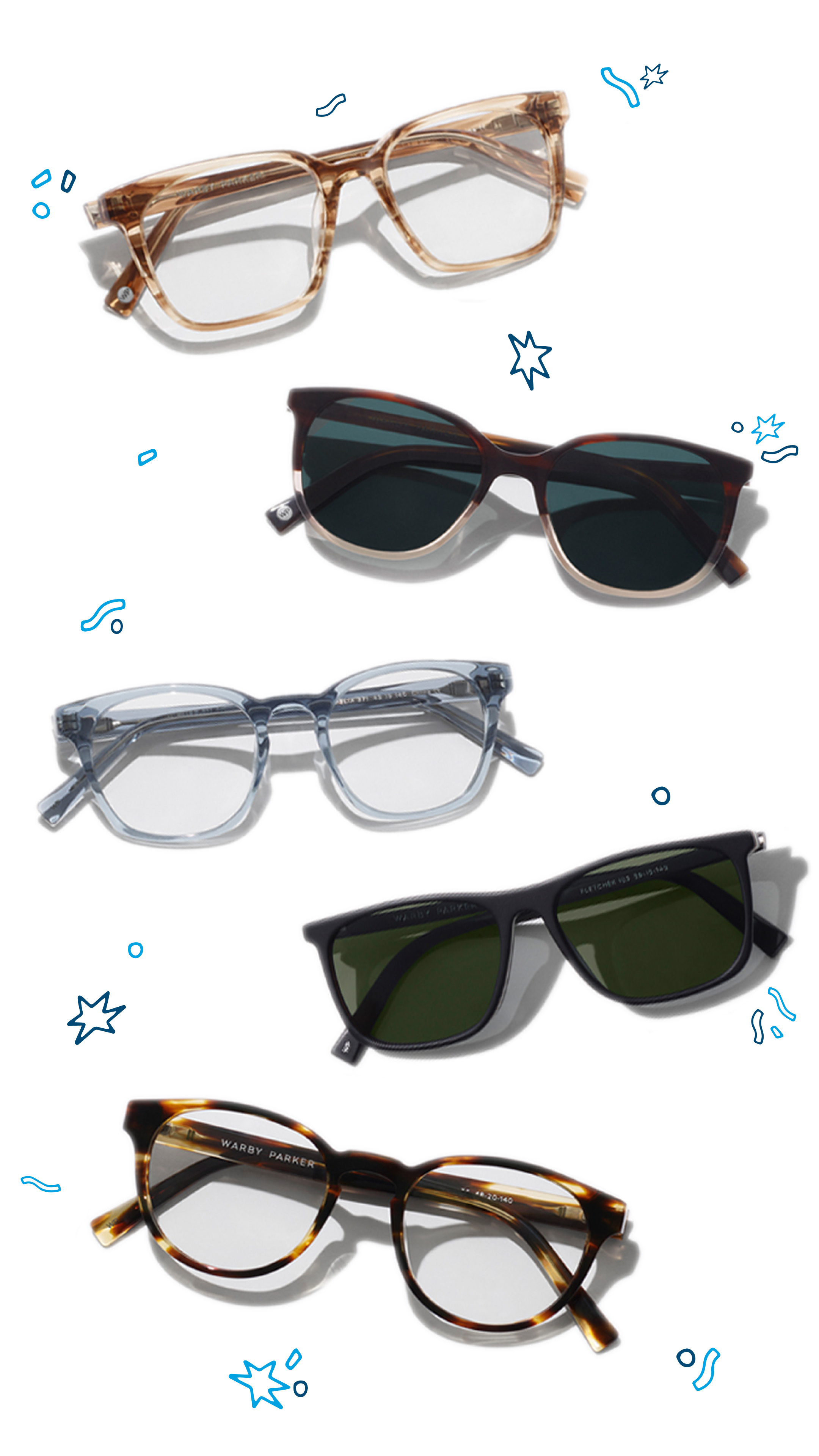 Add a pair and Save from Warby Parker