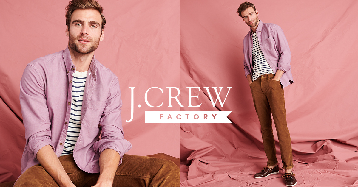 50% off Storewide + Extra 60% off Clearance! from J.Crew Factory
