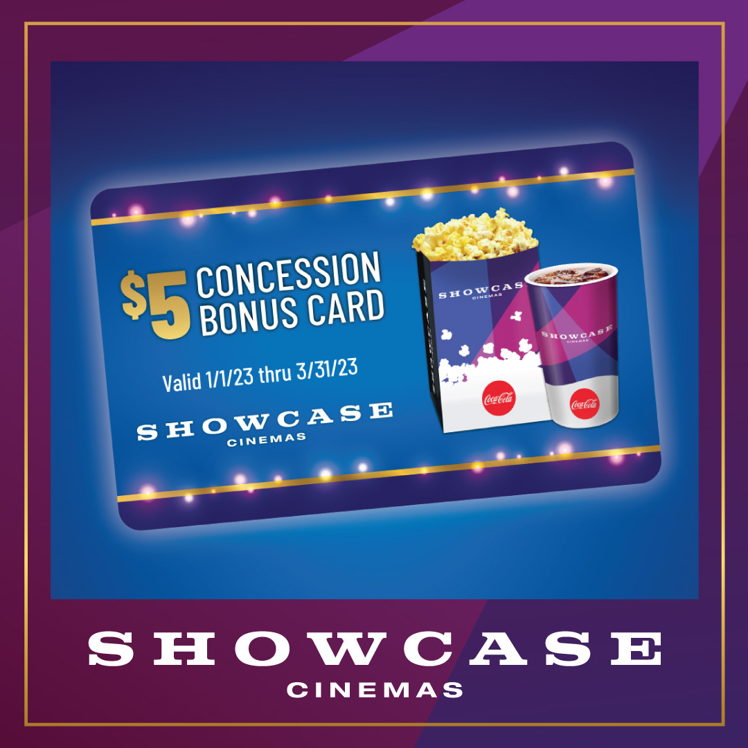 Showcase Cinemas Holiday Gift Card Offer
