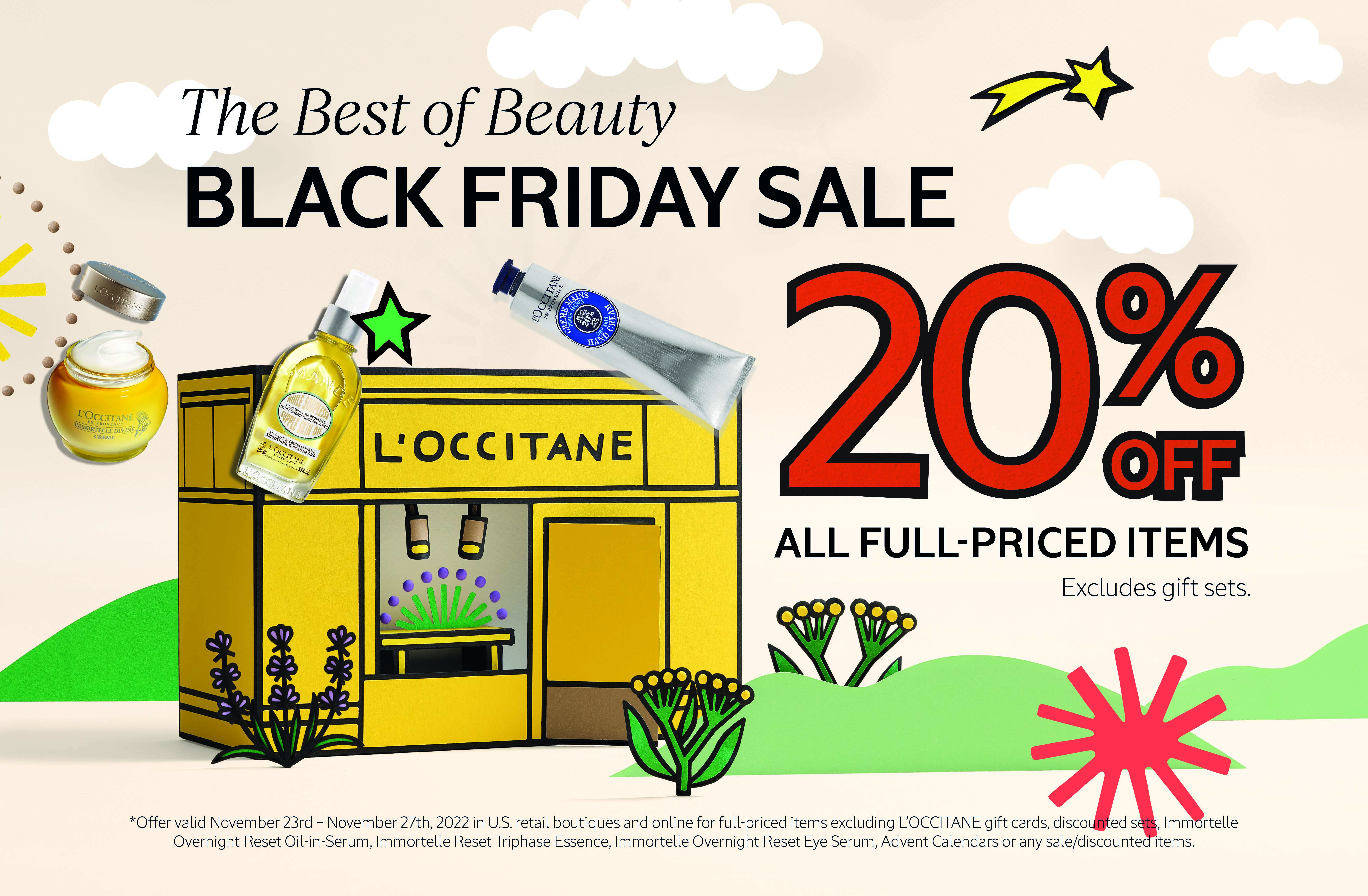 Black Friday Sale from L'Occitane