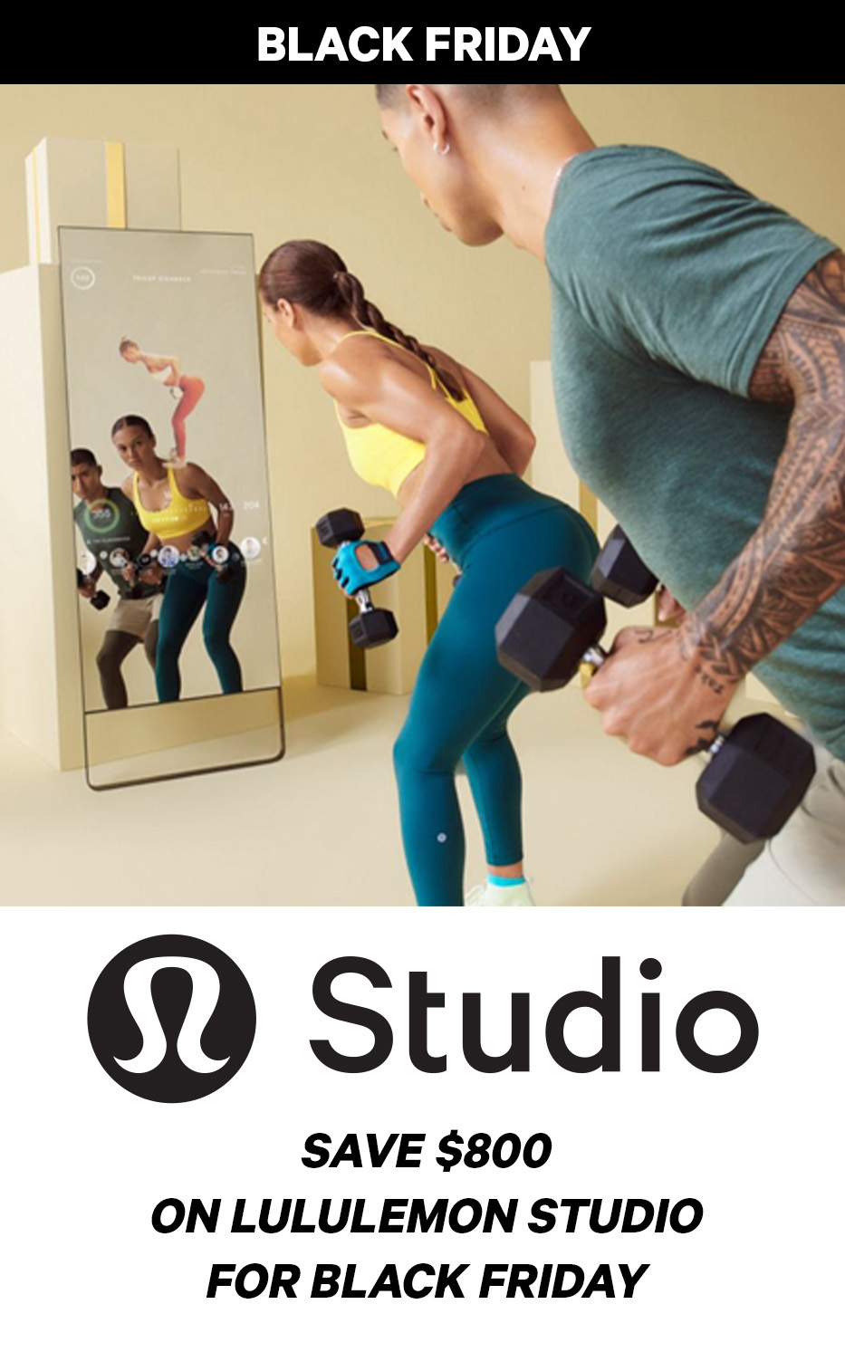 Give them a workout wonderland from Lululemon Athletica