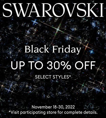 Up to 30% off select styles from Swarovski