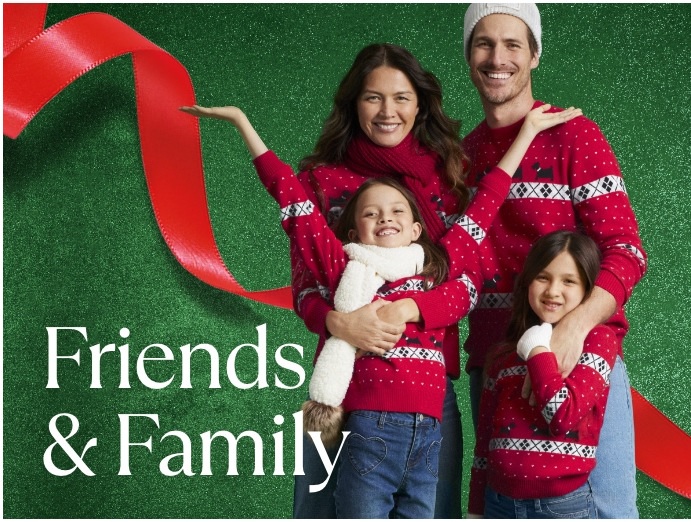 FRIENDS & FAMILY from macy's