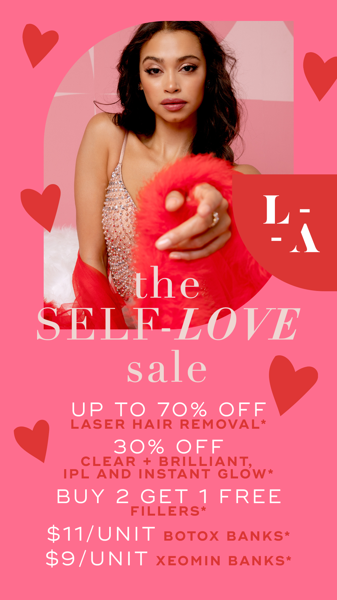 Self-love Sale from Laser Away