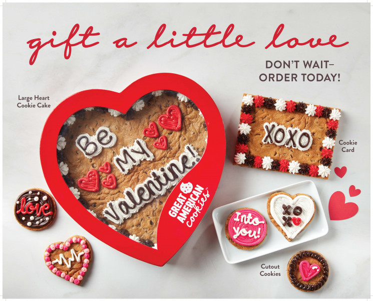 Valentine's Day from Great American Cookie Co.
