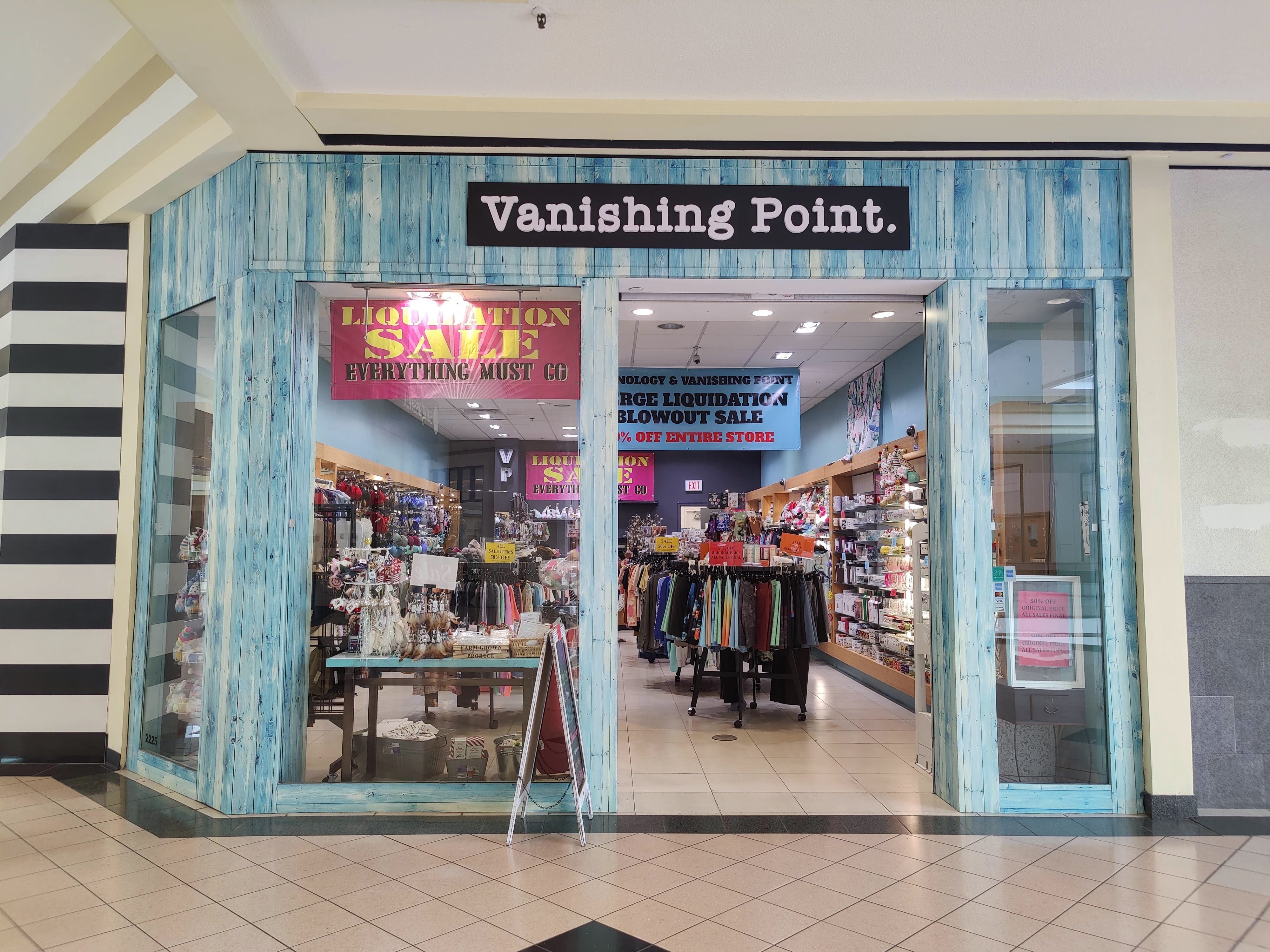 Vanishing Point Merge Liquidation Sale! from Vanishing Point