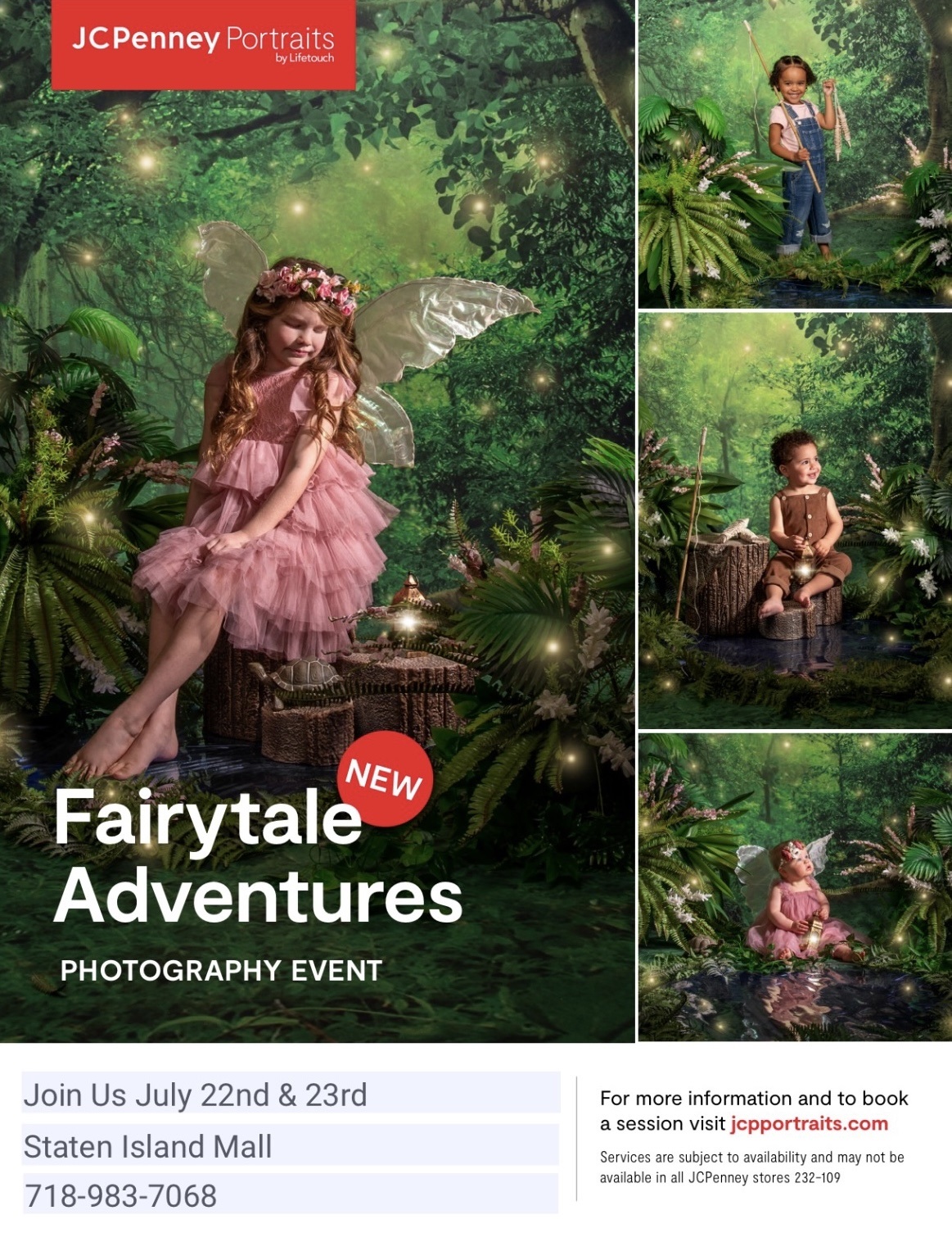 Fairytale Adventures July 22 & 23 from JCPenney Portraits