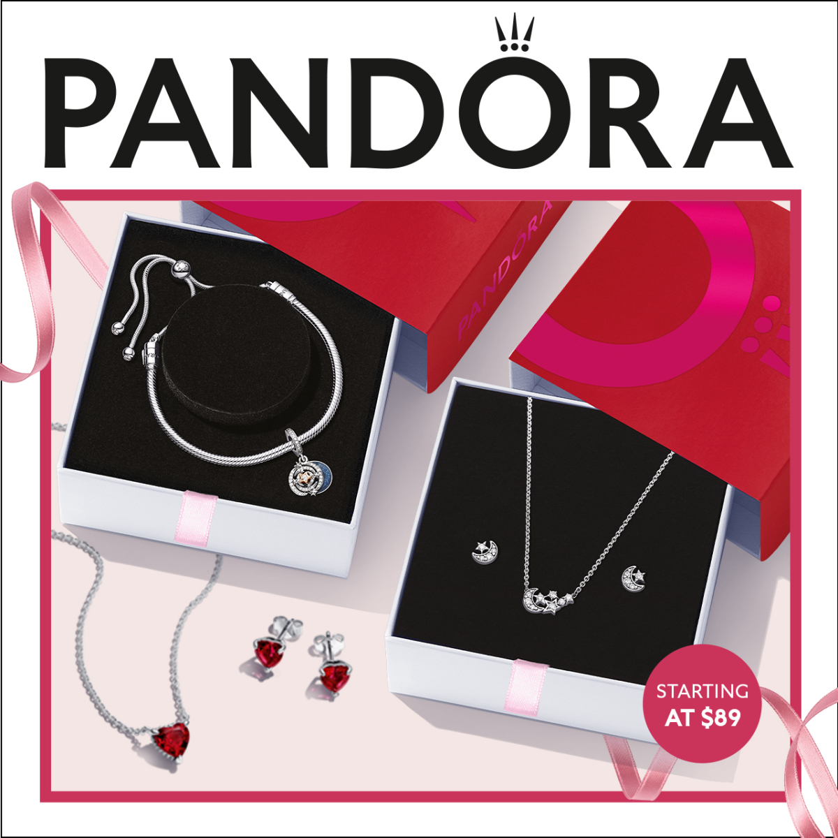 Pre-styled gift sets from PANDORA