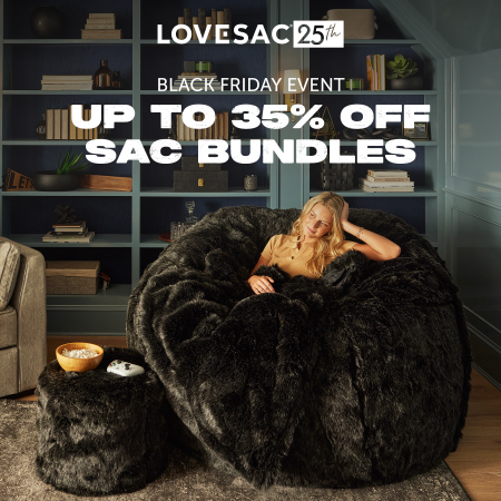 BLACK FRIDAY EVENT Up to 35% Off Sac Bundles from Lovesac