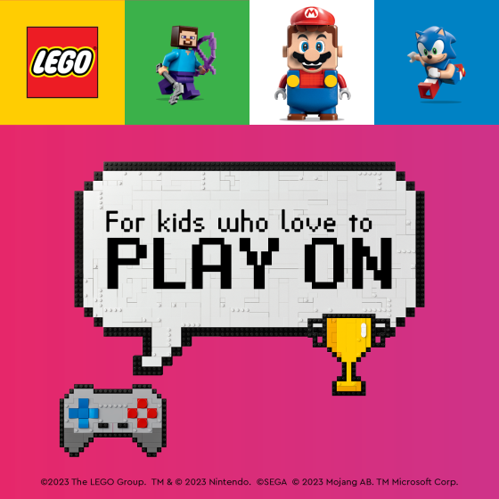 Five new LEGO® Gaming sets all under $20 from The LEGO Store