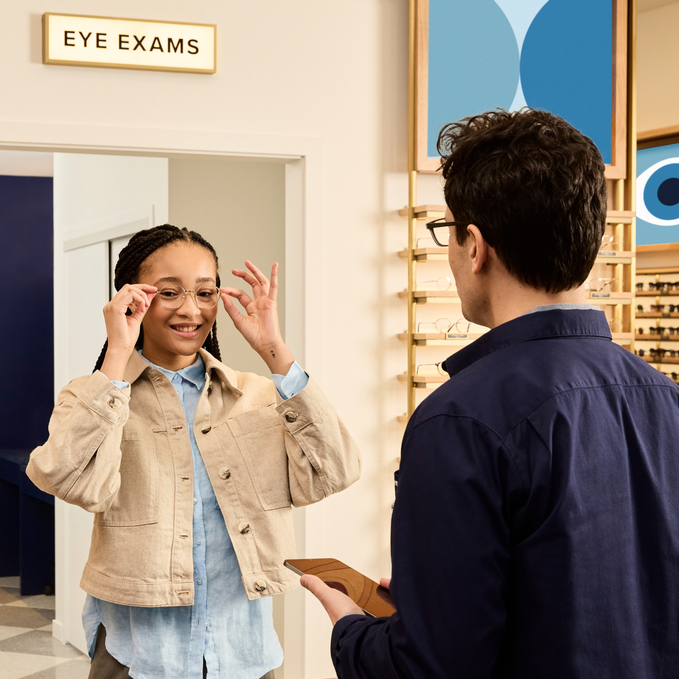 Eye Exams are Available from Warby Parker