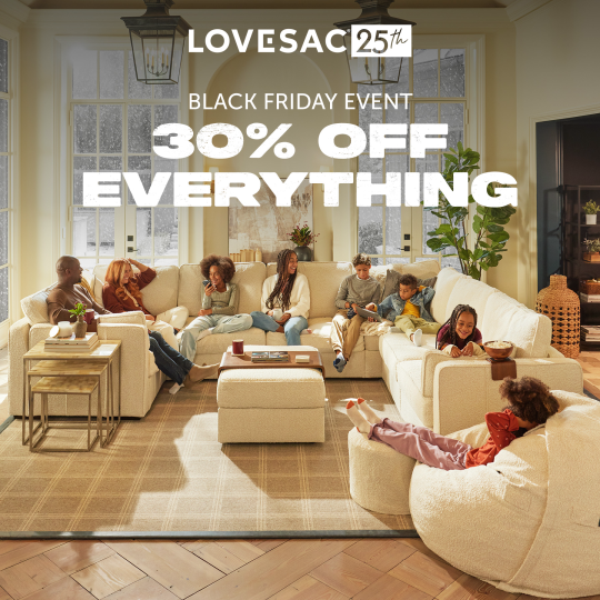 BLACK FRIDAY EVENT 30% Off Everything from Lovesac