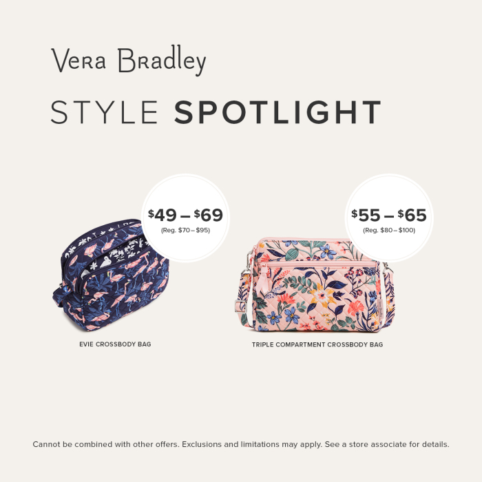 Style Favorites on Sale from Vera Bradley
