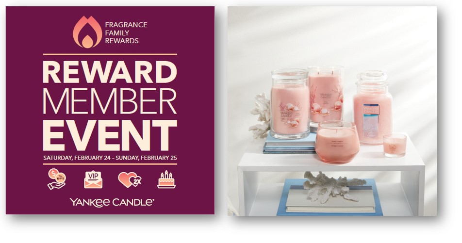 Rewards Member Event! from Yankee Candle