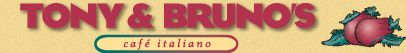 Tony & Bruno's Logo