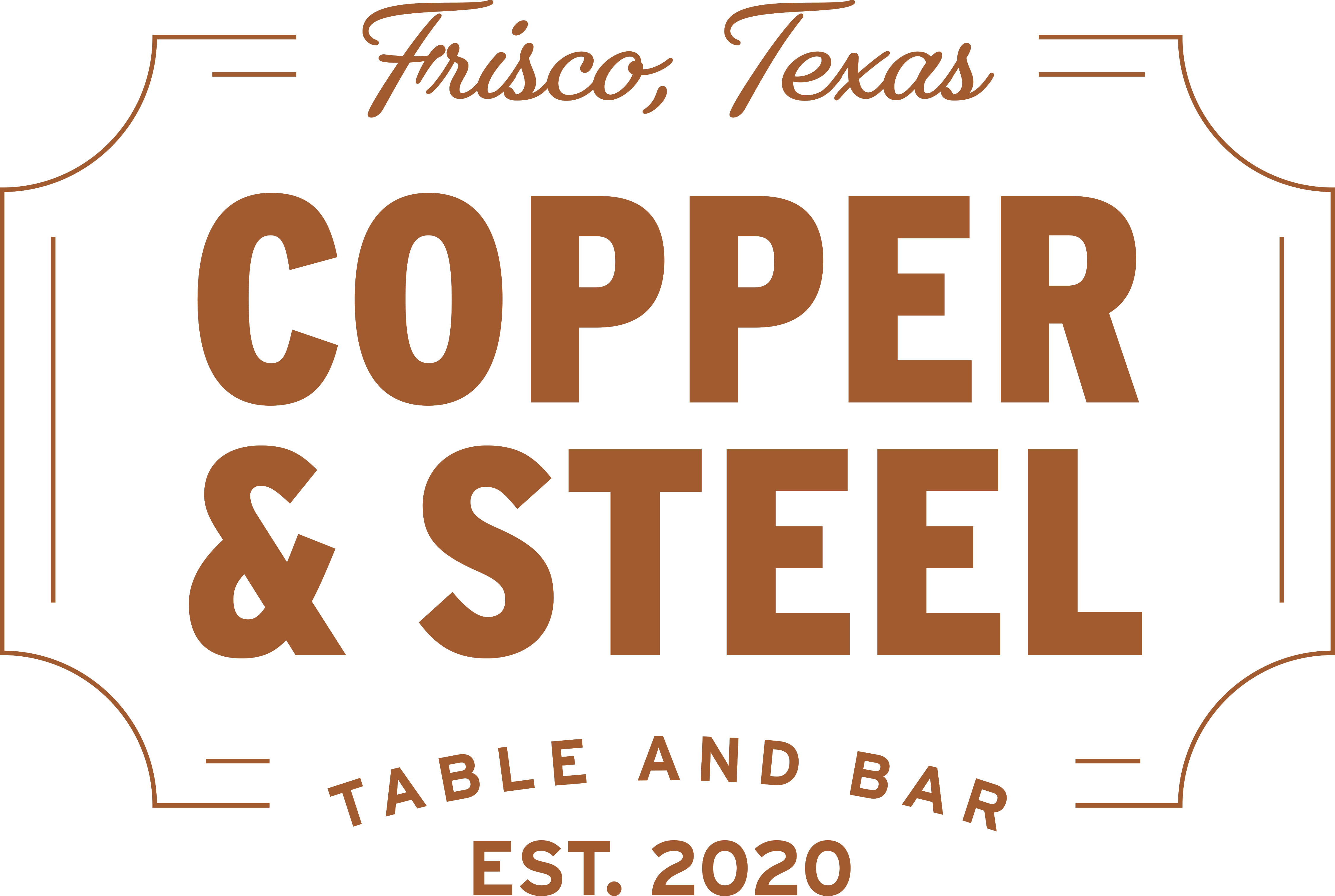Copper and Steel Logo