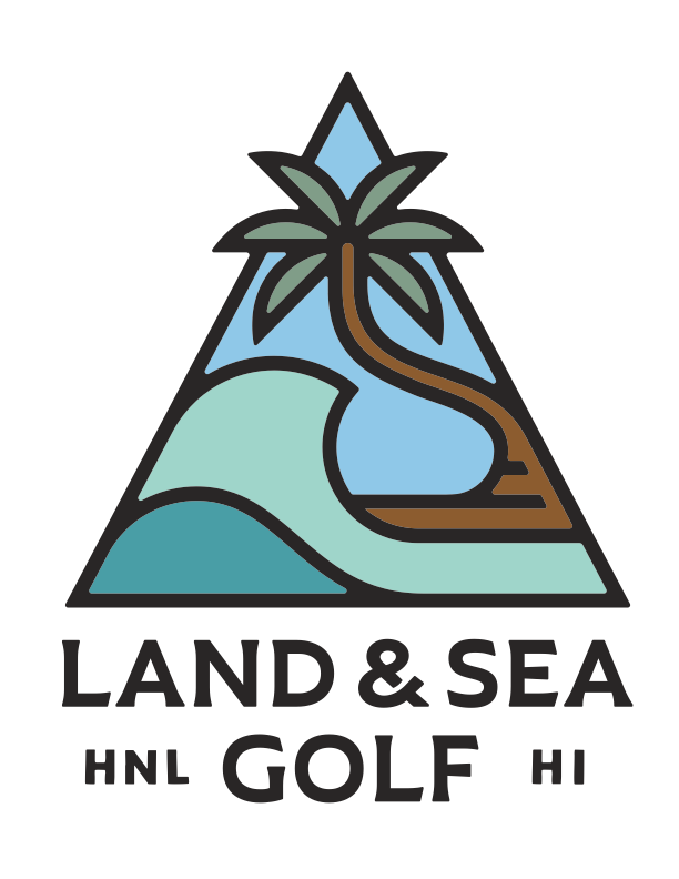Land And Sea Golf Logo