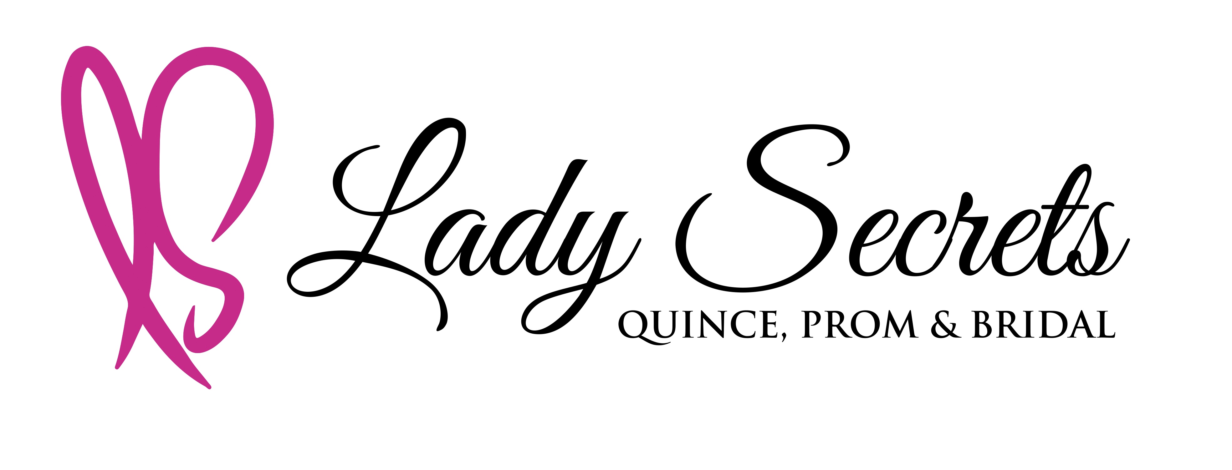 Lady Secrets - Quince, Prom & Bridal Logo