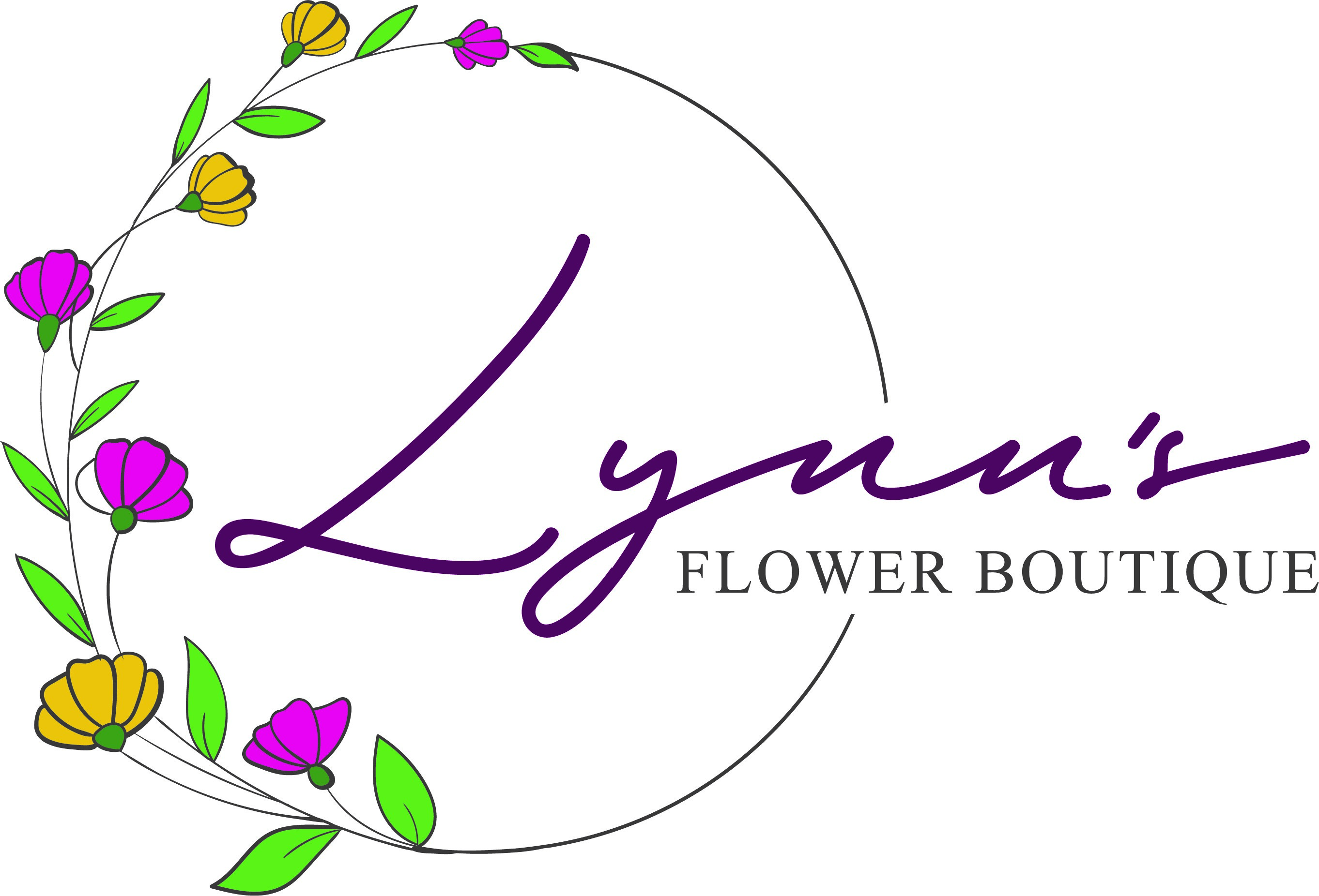 Lynn's Flower Boutique Logo