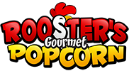 Rooster’s Gourmet Popcorn Logo