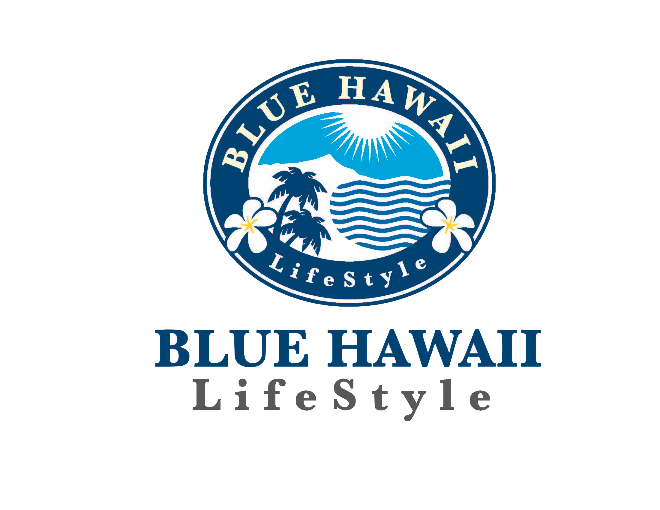 블루 하와이 라이프스타일 (Blue Hawaii Lifestyle) Logo