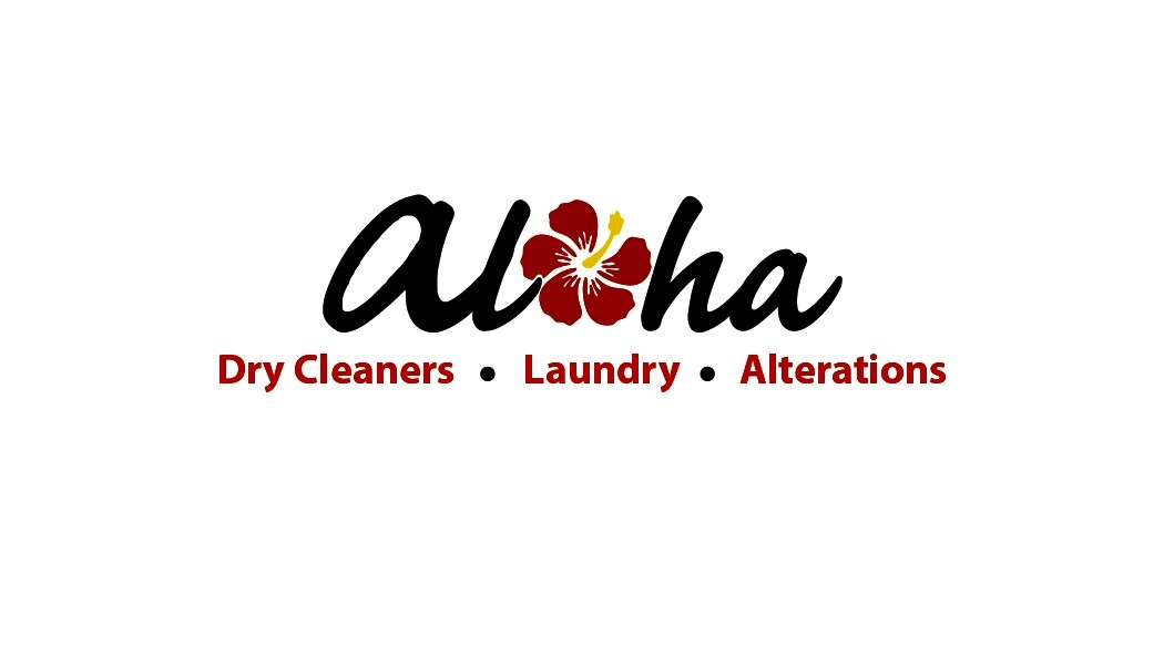 알로하 세탁소 (Aloha Dry Cleaners And Laundry) Logo